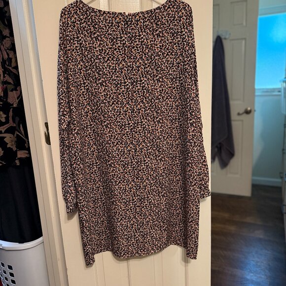 LOFT Animal Print Dress - Picture 2 of 5